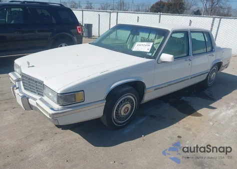 1991 Cadillac Deville from USA, damaged, VIN 1G6CD53B2M4285765